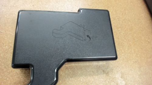 ACQ86664783 LG Refrigerator Hinge Cover Assembly