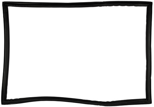 DA97-12522K Samsung Refrigerator Black Door Gasket Assembly Freezer