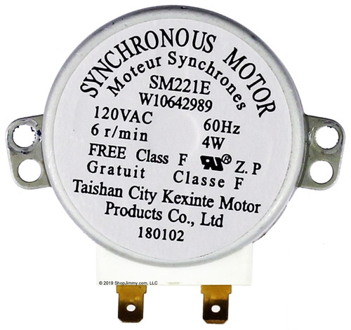 W10642989 Whirlpool Microwave Oven Turntable Motor