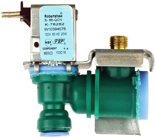 W10865826 Whirlpool Refrigerator Water Inlet Valve
