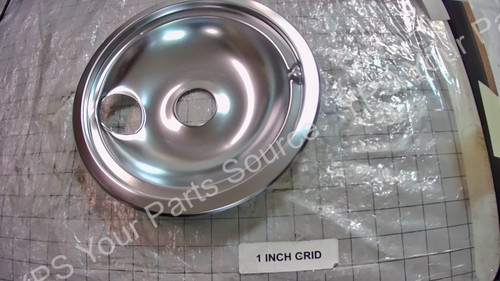 WB31T10011 GE Oven 8″ Chrome Drip Bowl Burner