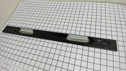 WB56X28193 GE Range Glass Door Backer