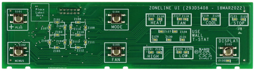 WP26X31393 GE PTAC UI PCB Assembly