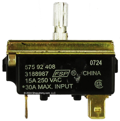 WP3188987 Whirlpool Range Switch