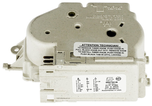 WP8557301 Whirlpool Timer