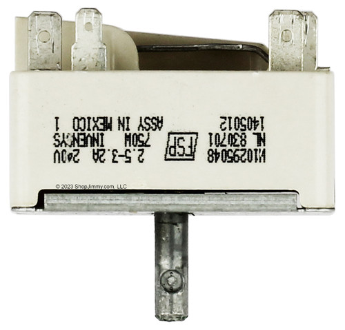 WPW10295048 Whirlpool Range Infinite Switch (Left Rear)